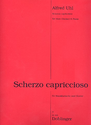 Scherzo capriccioso  für Bassklarinette und Klavier  