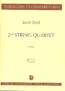 Streichquartett d-Moll Nr.2  Studienpartitur  