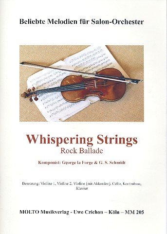 Whispering Strings  für kleines Salonorchester  Direktion und Stimmen