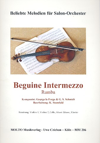 Beguine Intermezzo  für Salonorchester  Direktion und Stimmen