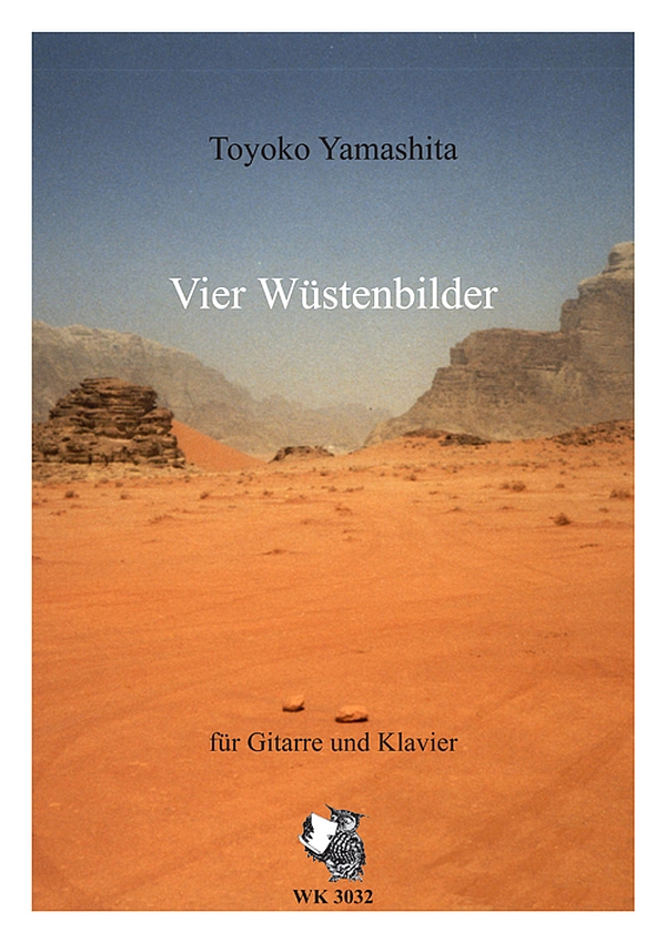 4 Wüstenbilder  für Gitarre und Klavier  2 Spielpartituren