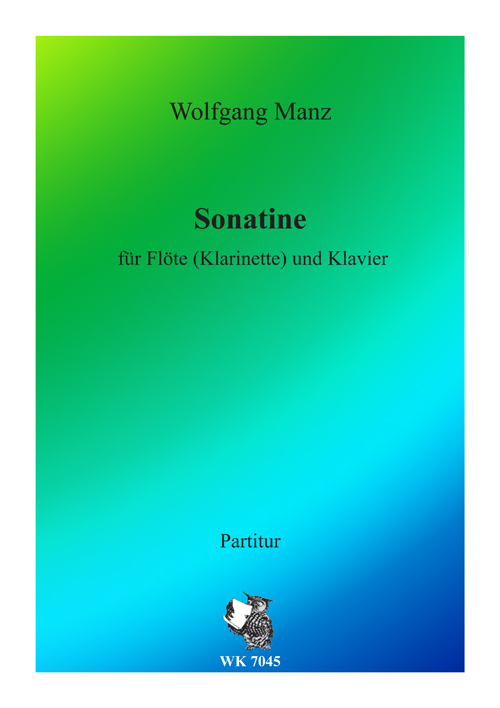 Sonatine für Flöte (Klarinette) und Klavier    