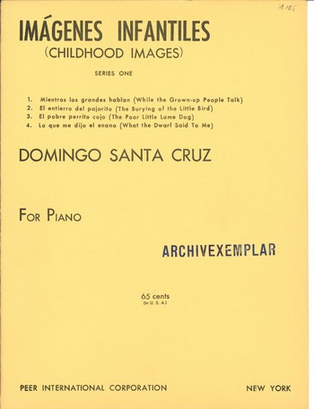 Imagenes Infantiles Band 1  für Klavier  