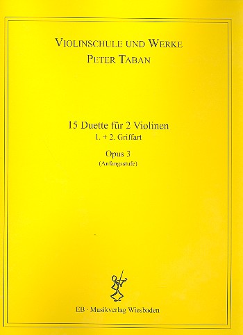 Schule op.3 - 20 Duette 1. und 2. Griffart  für 2 Violinen  Spielpartitur