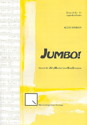 Jumbo op.100 für Jugend-Blasorchester  Partitur  