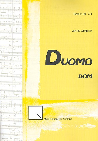 Duomo op.101 für Blasorchester  Partitur  