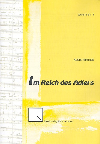 Im Reich des Adlers op.109 für Blasorchester  Partitur  