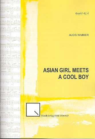 Asian Girl meets a cool Boy op.75  für Blasorchester  Partitur