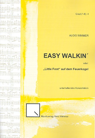 Easy Walkin' op.22 für Blasorchester  Partitur  