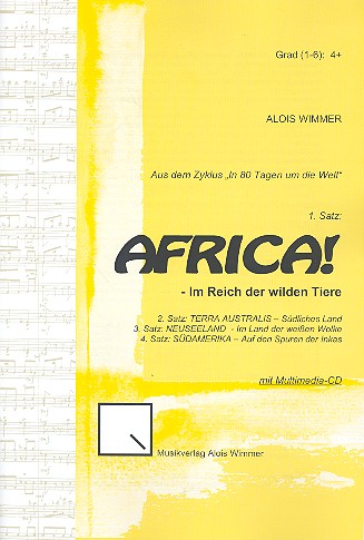 Africa op.63 für Blasorchester  Partitur  