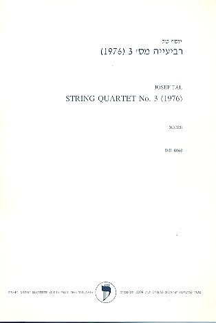 String quartet no.3 (normal version)&nbsp;&nbsp;for string quartet&nbsp;&nbsp;score
