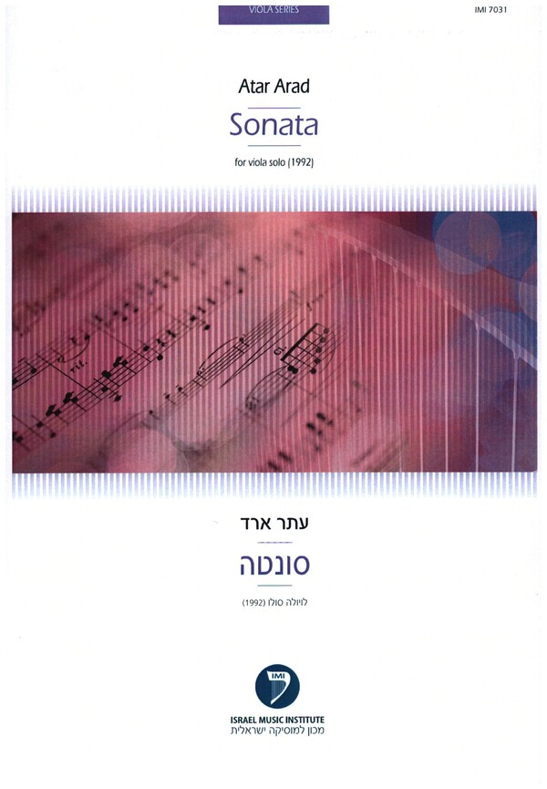 Sonata   for viola solo  