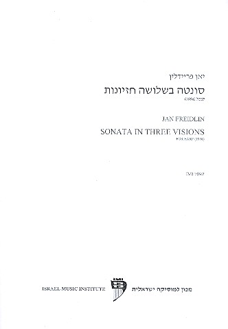 Jan Freidlin - Sonata in three Visions for harp
