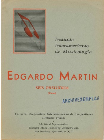 6 preludios  for piano  