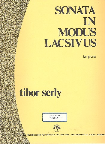 Sonata in modus lascivus&nbsp;&nbsp;for piano&nbsp;&nbsp;