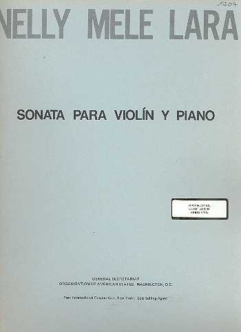 Sonata para violin y piano&nbsp;&nbsp;&nbsp;&nbsp;