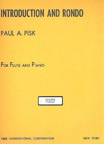 Introduction and Rondo  for flute and piano  