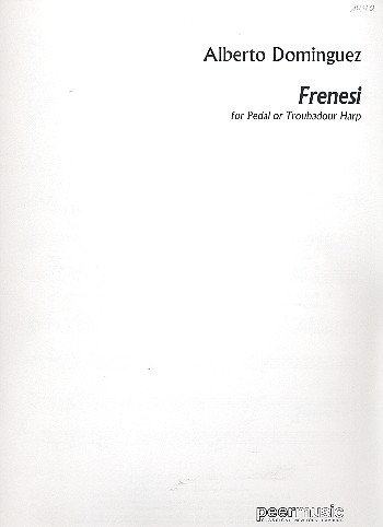 Frenesi for pedal or troubadour harp&nbsp;&nbsp;&nbsp;&nbsp;
