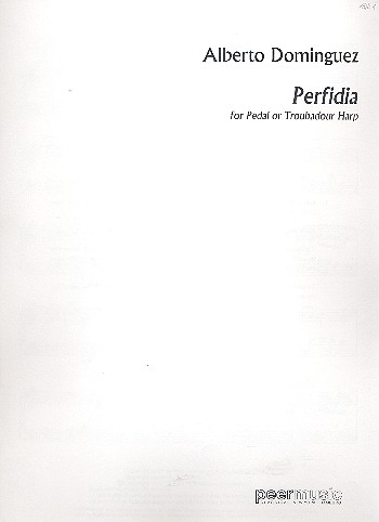 Perfidia for pedal or troubadour harp&nbsp;&nbsp;&nbsp;&nbsp;