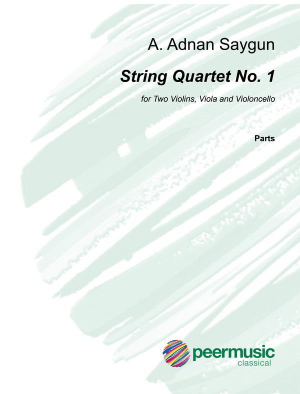 String Quartet no.1 op.27  for 2 violins, viola and violoncello  parts