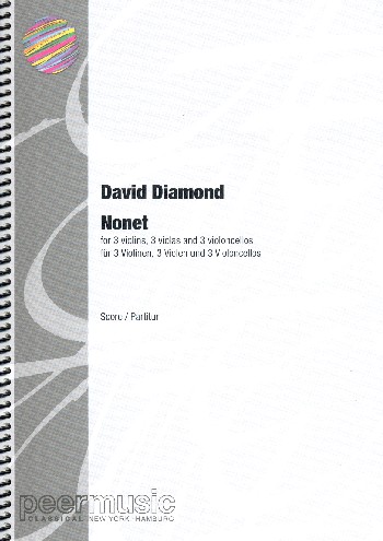 Nonet&nbsp;&nbsp;for 3 violins, 3 violas and 3 violoncellos&nbsp;&nbsp;score