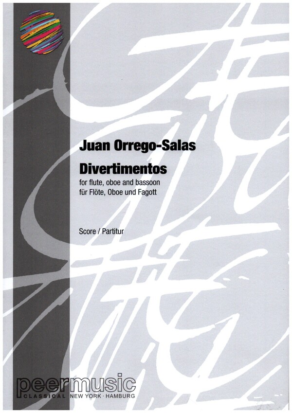 Divertimentos  for flute, oboe and bassoon  score