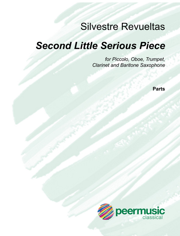 Second little serious Piece  for piccolo, oboe, trumpet, clarinet and baritone saxophone  parts