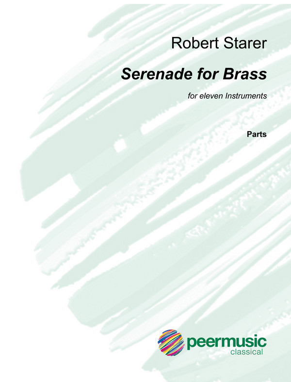 Serenade for Brass for 3 trumpets,  4 horns in F, 3 trombones and tuba  parts