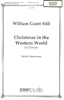 Christmas in the Western World  for mixed chorus and piano  score