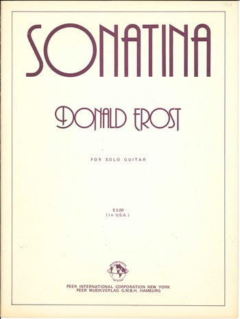 Sonatina  for guitar  