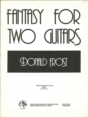 Fantasy  for 2 guitars  