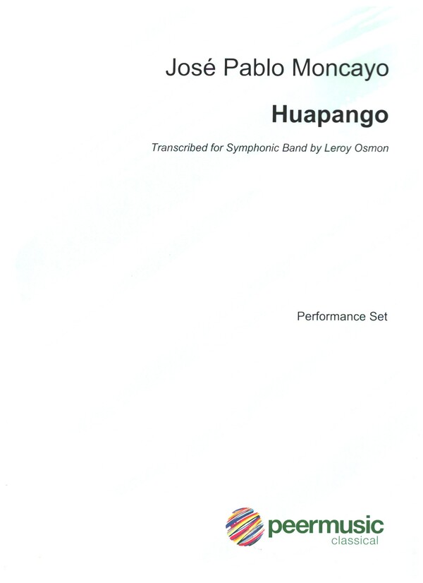 Huapango&nbsp;&nbsp;for concert band&nbsp;&nbsp;score and parts