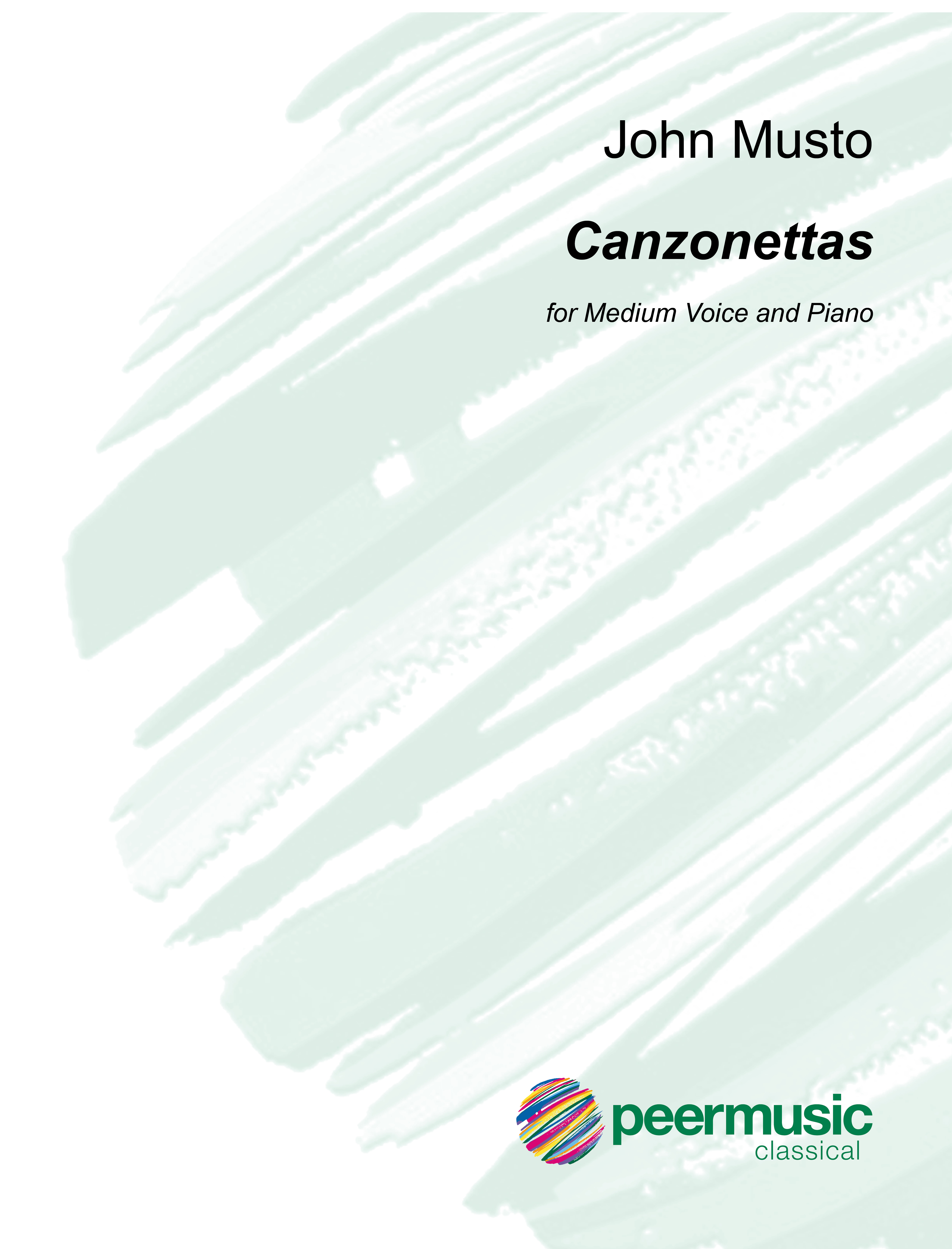 Canzonettas  for medium voice and piano  
