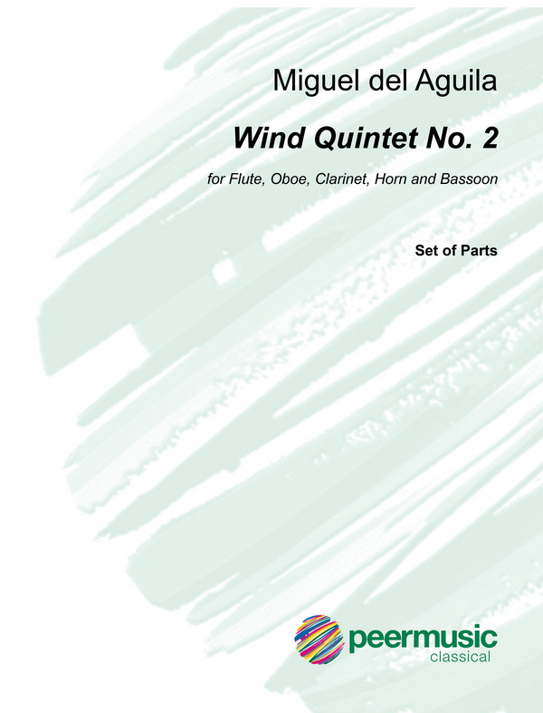Wind Quintet No.2&nbsp;&nbsp;for flute, oboe, clarinet, horn and bassoon&nbsp;&nbsp;parts