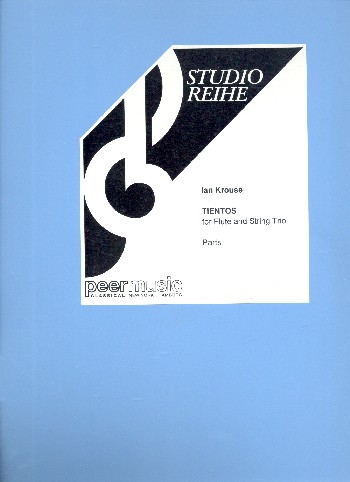 Tientos  for flute and string trio  parts