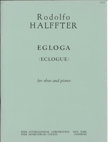 Egloga  for oboe and piano  