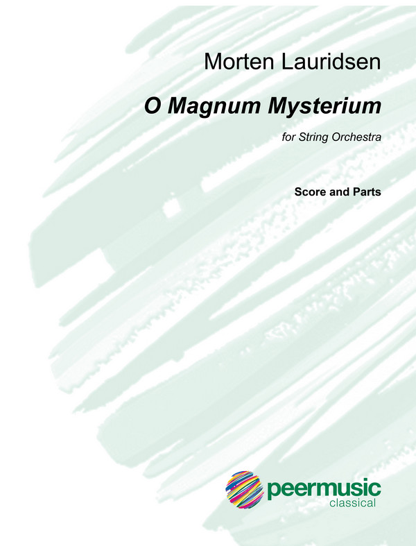 O Magnum Mysterium  for string orchestra  score and parts