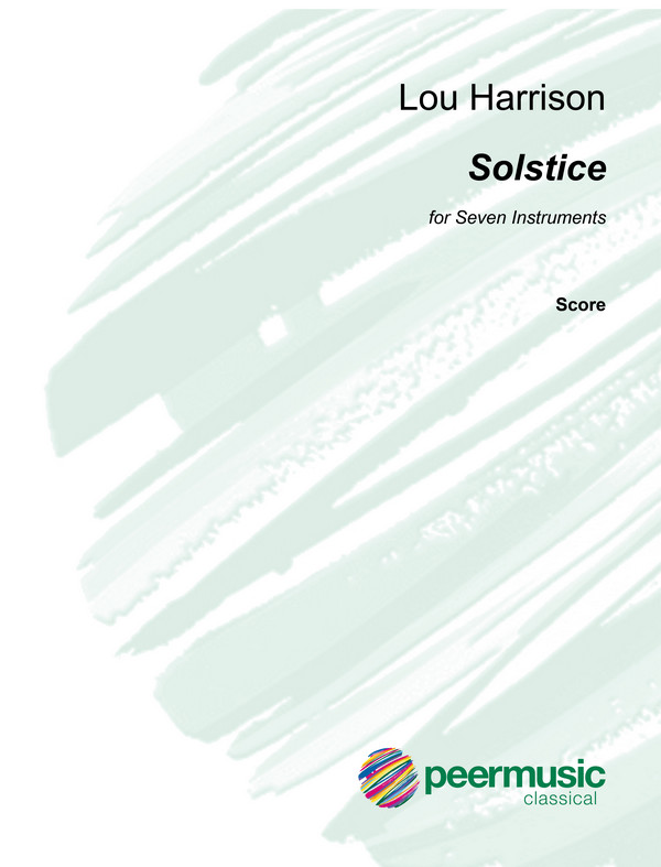 Solstice  for 7 instruments (chamber ensemble)  score