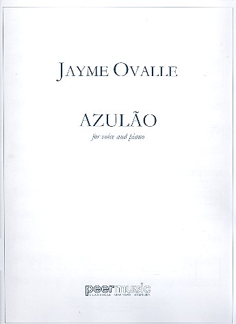 Azulao op.21  for voice and piano (port)  