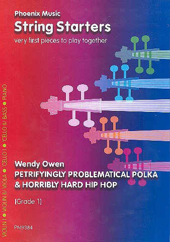 Petrifyingly Problematical Polka  und  Horribly Hard HIp Hop für Streicher  Partitur und Stimmen