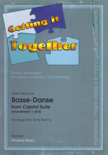 Basse-Danse aus der Capriol Suite  für variables Ensemble  Partitur und Stimmen