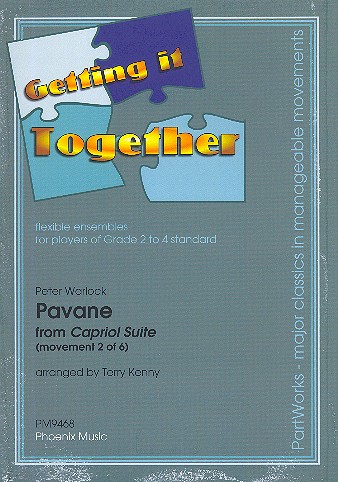Pavane aus der Capriol Suite  für variable Besetzung  Partitur und Stimmen