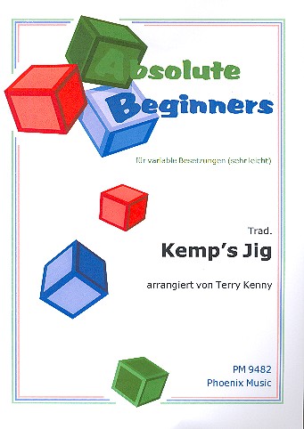 Kemp's Jig  für variable Besetzung (sehr leicht)  Partitur und Stimmen