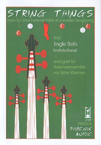 Jingle Bells  für Streicherensemble (mittelschwer)  Partitur und Stimmen