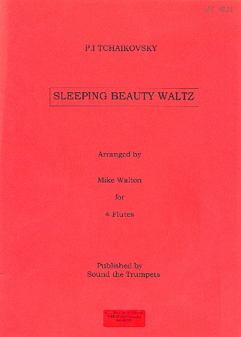 Sleeping beauty waltz&nbsp;&nbsp;for 4 flutes&nbsp;&nbsp;