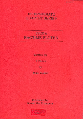 1920's Ragtime Flute  for 4 flutes  