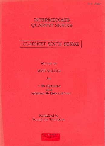 Clarinet sixth Sense  for 4 clarinets  score and parts