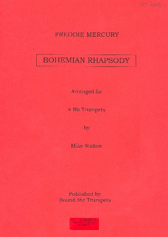 Bohemian Rhapsody  for 4 trumpets  score and parts