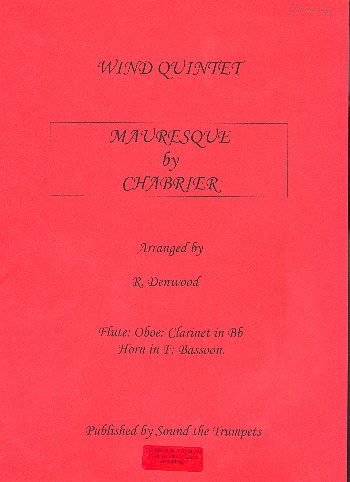 Mauresque  for brass quintet  