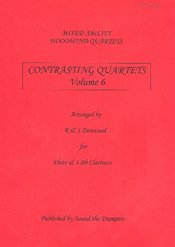 Contrasting Quartets (Vol. 6)&nbsp;&nbsp;woodwind quartet&nbsp;&nbsp;